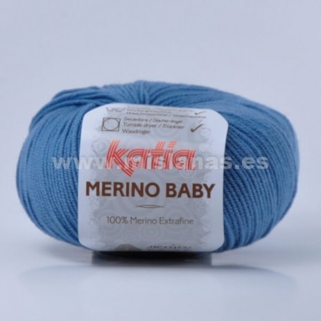 Merino Baby Katia - Azulado 44