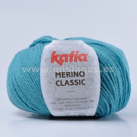 Merino Classic Katia - Turquesa 30